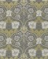 Preview: Honeysuckle & Tulip Charcoal/Gold – Tapete von Morris & Co.