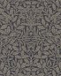 Preview: Pure Acorn Charcoal/Gilver – Tapete von Morris & Co.