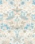 Preview: Simply Strawberry Thief Slate/Vellum – Tapete von Morris & Co.