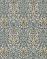 Preview: Snakeshead Indigo/Cumin – Tapete von Morris & Co.