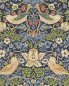 Preview: Strawberry Thief Indigo/Mineral – Tapete von Morris & Co.