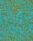 Preview: Willow Boughs Olive/Turquoise – Tapete von Morris & Co.