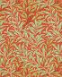 Preview: Willow Boughs Tomato/Olive – Tapete von Morris & Co.