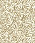Preview: Willow Cream/Brown – Tapete von Morris & Co.