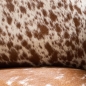 Preview: Sessel Rochebrune mit Kuhfell im Chalet-Stil