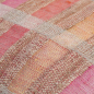 Preview: Plaid Sienna aus Leinen & Seide - 130 x 200 cm