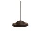 Preview: Getreppter Gusseisenfuß der Stehleuchte Garda
