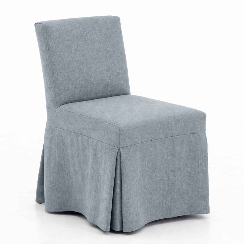 Stuhl Amanda mit Leinenhusse von Flamant - viele Farben