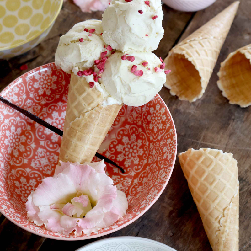 Preview: Aprés Schale Paisley Coral – Porzellan