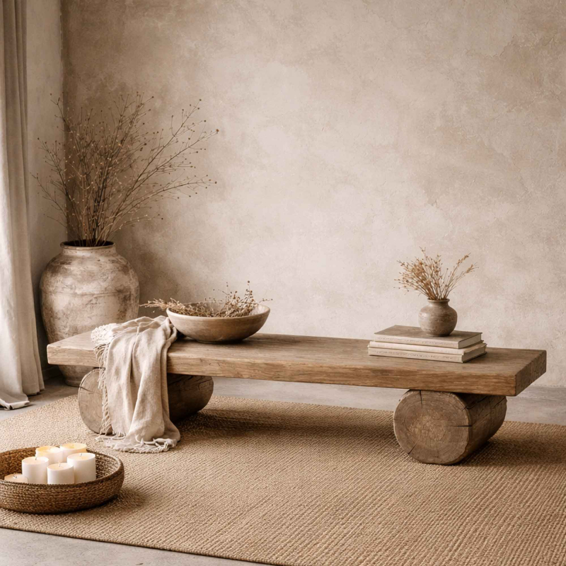 Couchtisch Burton aus Ulme von Flamant