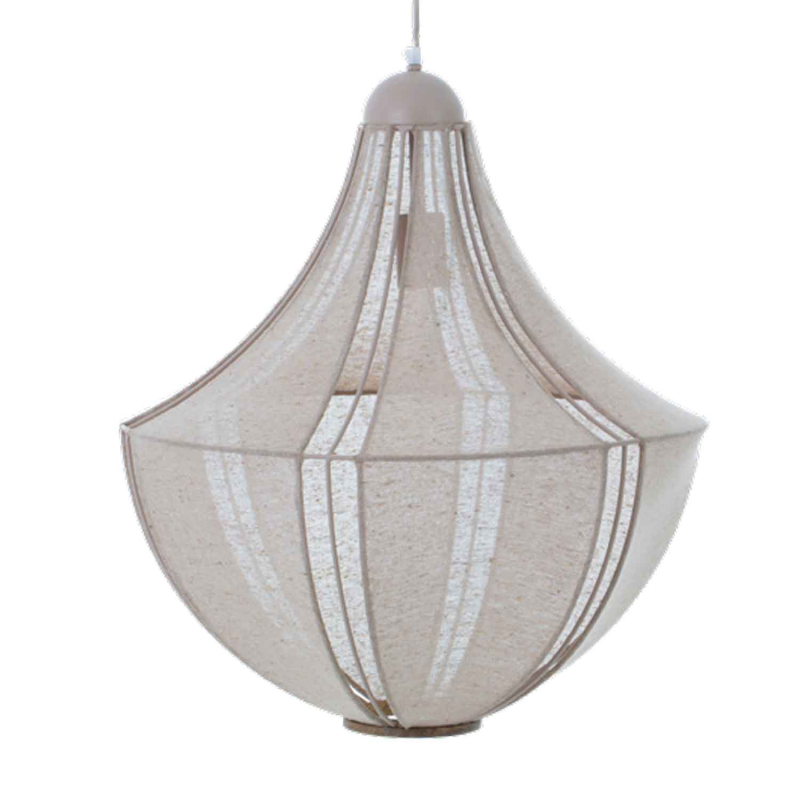 Preview: Deckenleuchte Faline aus Leinen von Flamant - small