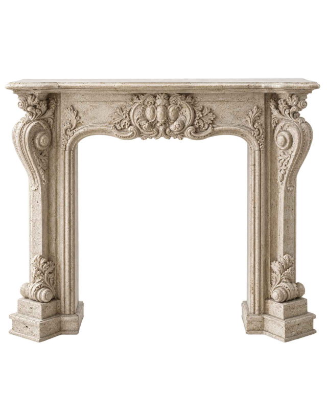 Kamin-Konsole Fragonard – Kolonialer Charme