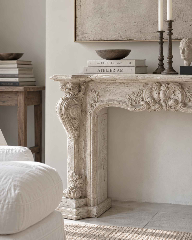 Preview: Kamin-Konsole Fragonard – Kolonialer Charme