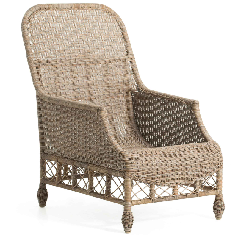 Rattansessel Empire von Flamant