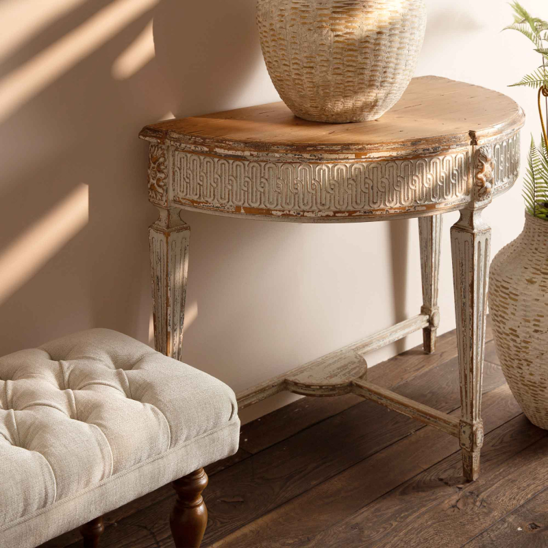 halbrunde Konsole Juliaan von Flamant