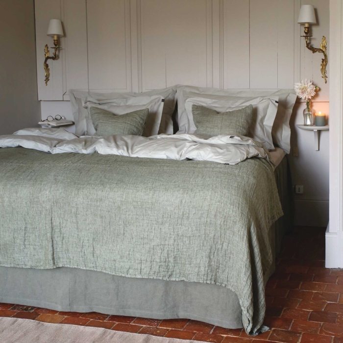 Hannelin Tagesdecke in Herbary Green