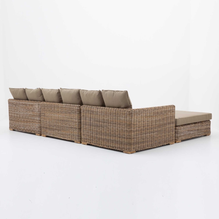 Hills Gartensofa mit Recamiere von Flamant