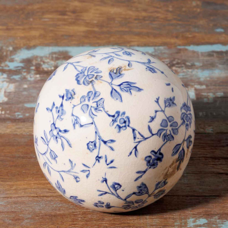 Preview: Poterie Fleurie - Kugeln aus Steingut 4er Set