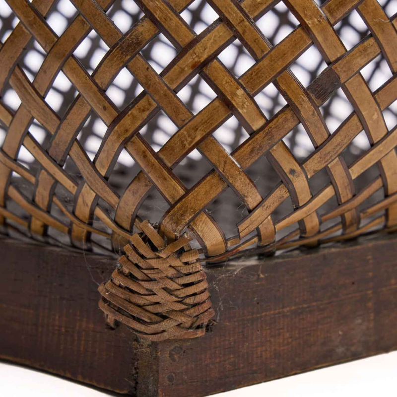 Koro Basket aus robuster Bambusflechtung