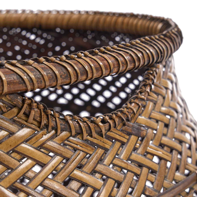 Koro Basket aus robuster Bambusflechtung