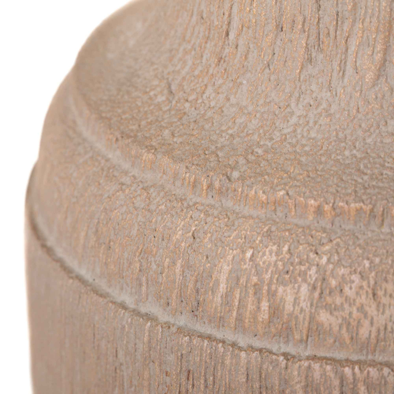 Preview: Lampenfuss Gemino aus gebürsteter Eiche von Flamant