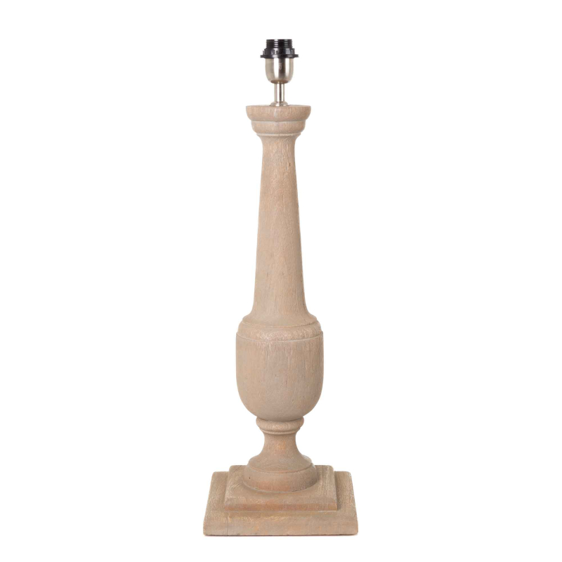 Preview: Lampenfuss Gemino aus gebürsteter Eiche von Flamant