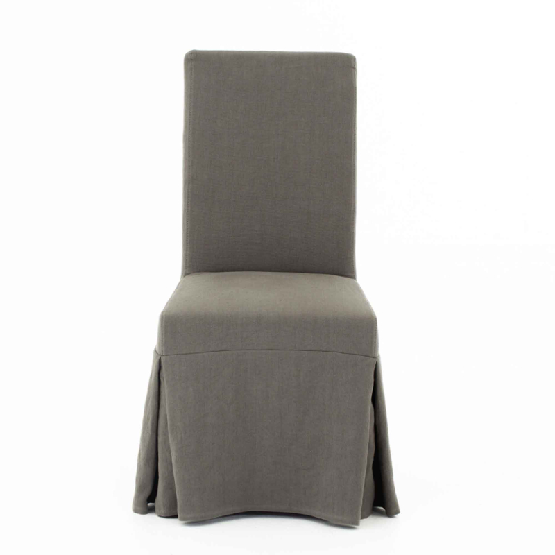 Preview: Stuhl Ellas mit Leinenhusse von Flamant - viele Farben