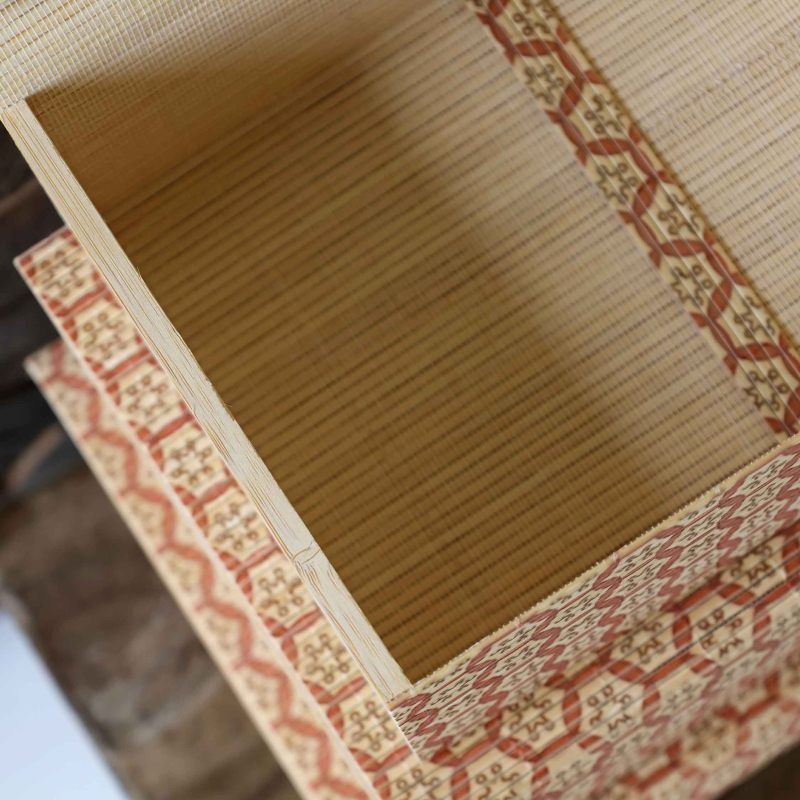 Preview: Lilly 3er Boxset aus Bambus in Coral Blush