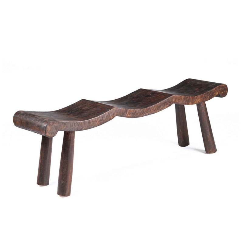 Lombok Wabisabi Bank in walnuss