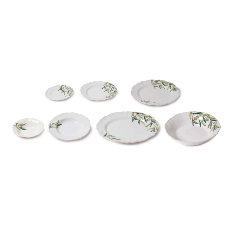 Olivo Dessetschale  - Keramik von Flamant