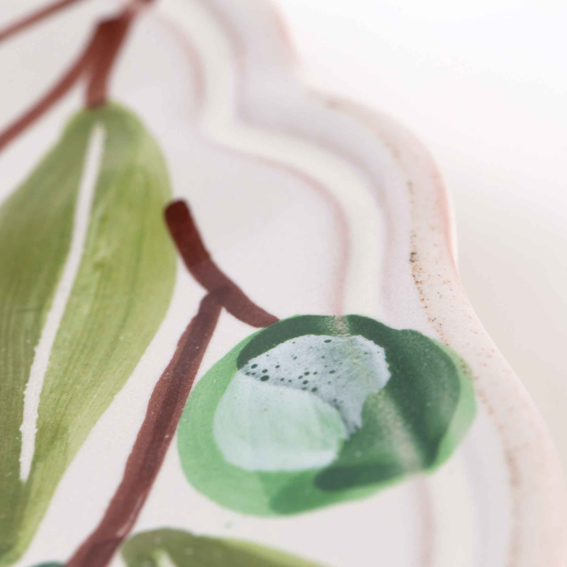 Olivo Dessertteller - Keramik von Flamant