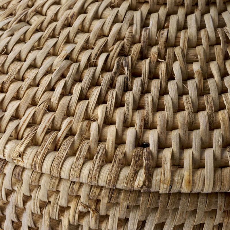 Preview: Norah Abfalleimer aus Rattan - Höhe 43 cm - von Lene Bjerre