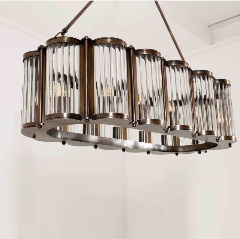 Preview: Ovaler Kronleuchter Mahdi von Flamant