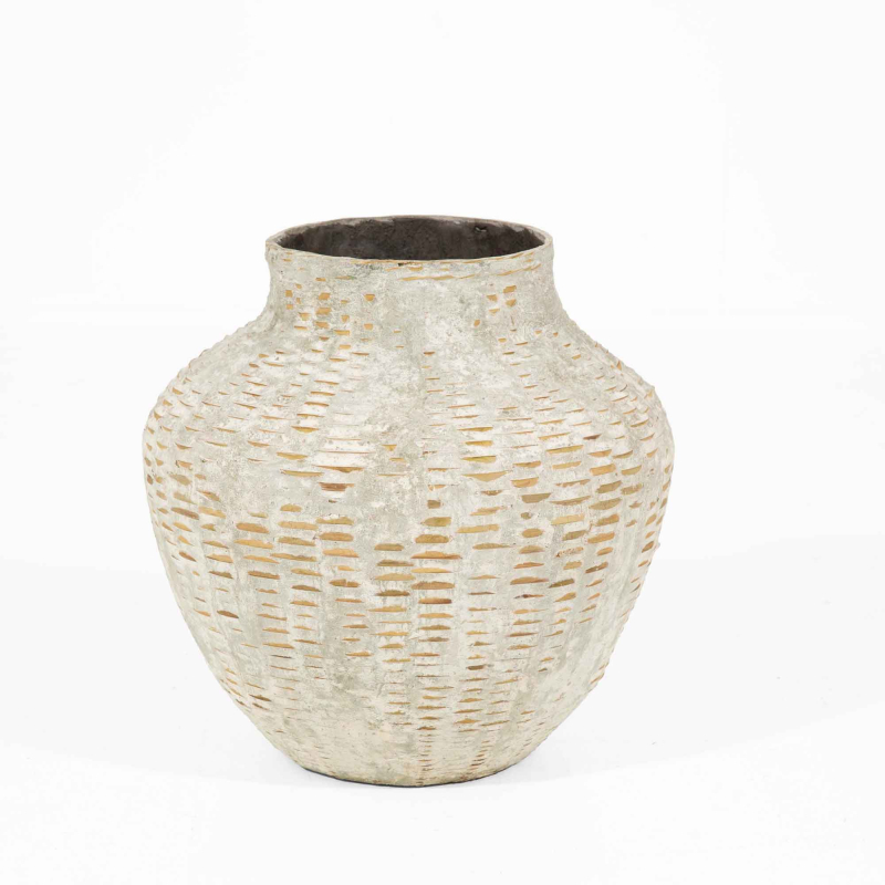 Preview: Topf Orizont Steingut - von Flamant