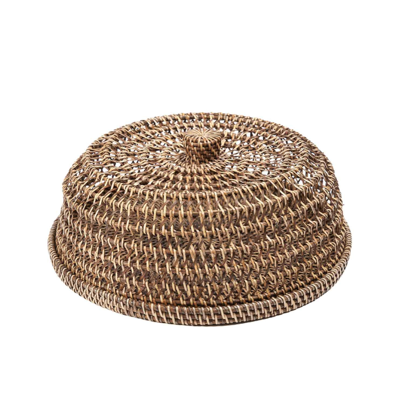 Preview: Rattan Speiseglocke
