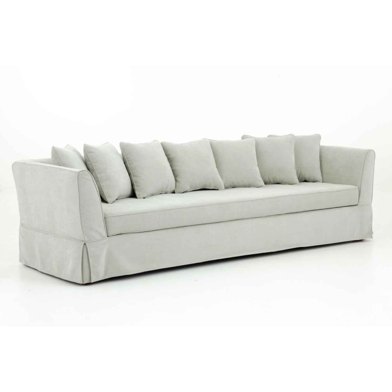 Preview: Sofa Roxana von Flamant mit Husse aus Leinen