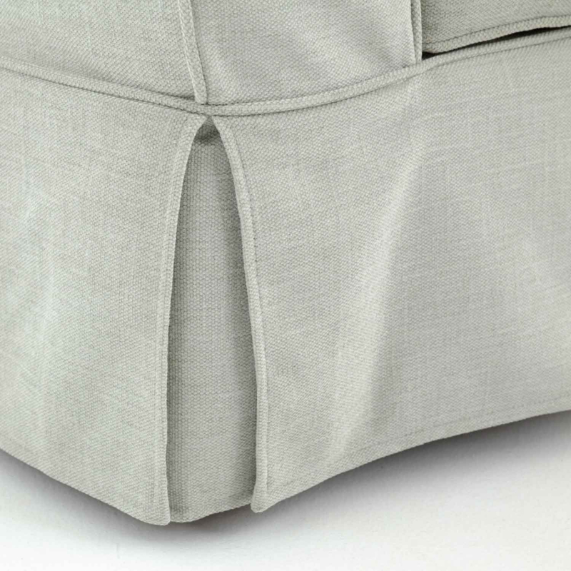 Sofa Roxana von Flamant mit Husse aus Leinen