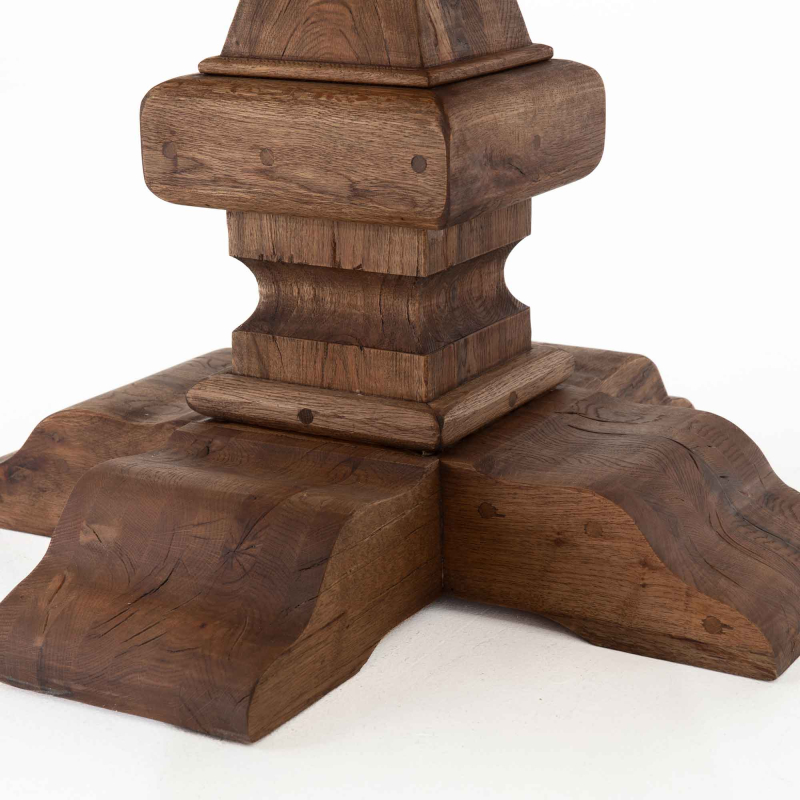 Preview: runder Eichenholztisch Alain von Flamant