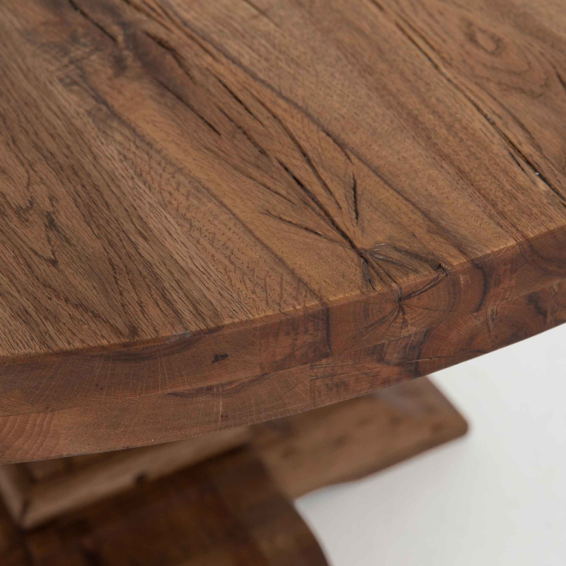 Preview: runder Eichenholztisch Alain von Flamant