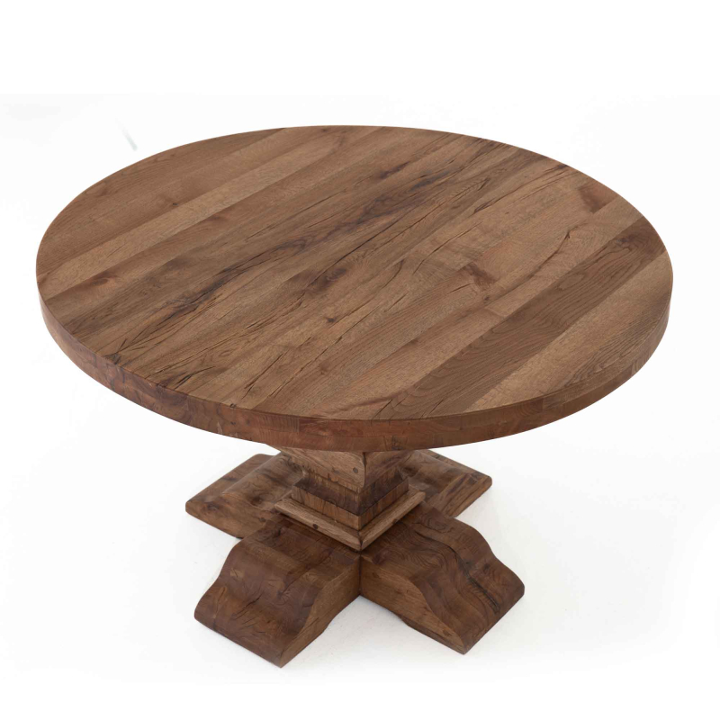 Preview: runder Eichenholztisch Alain von Flamant