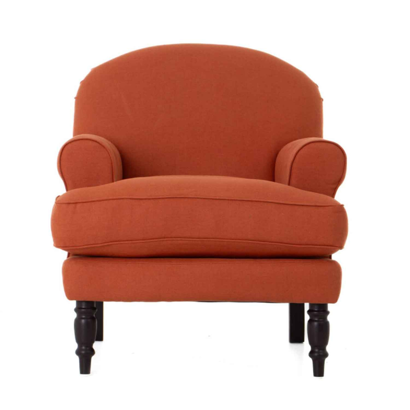 Preview: Sessel Nevada - Leinen festgepolstert von Flamant