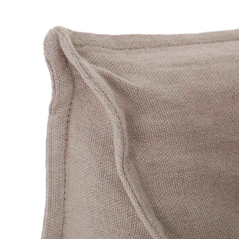 Sessel Tarente mit Husse aus Leinen von Flamant