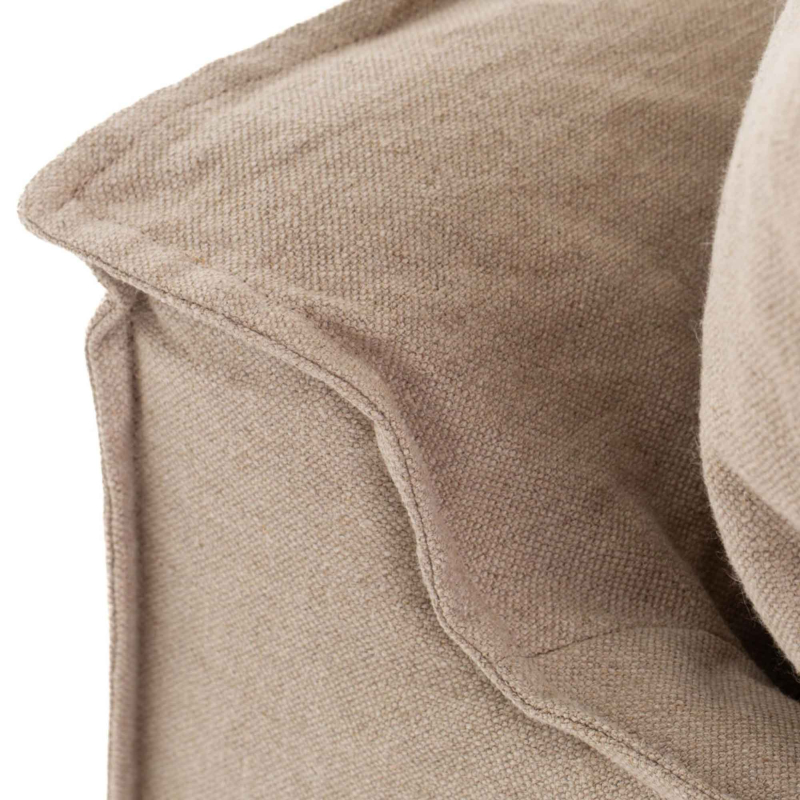 Sofa Florence gepolstert mit Leinen - von Flamant