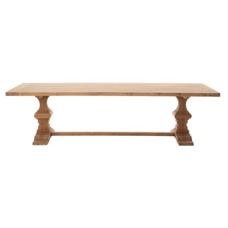 Preview: Teakholz Tisch Lina von Flamant - 240 oder 280 cm lang