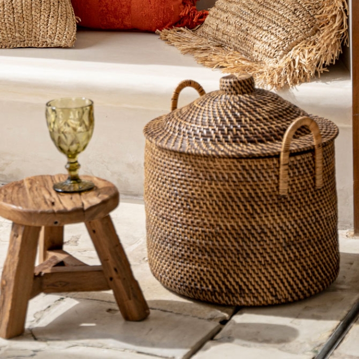 The Colonial Basket - Korb mit Deckel