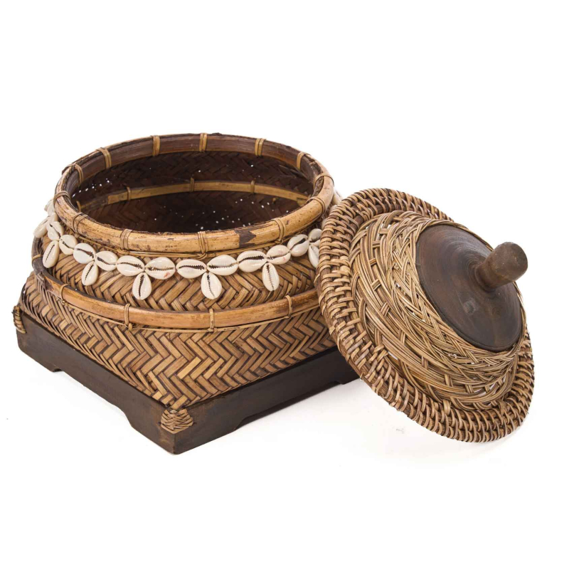 Preview: Treasure Box aus Rattan & Bambus