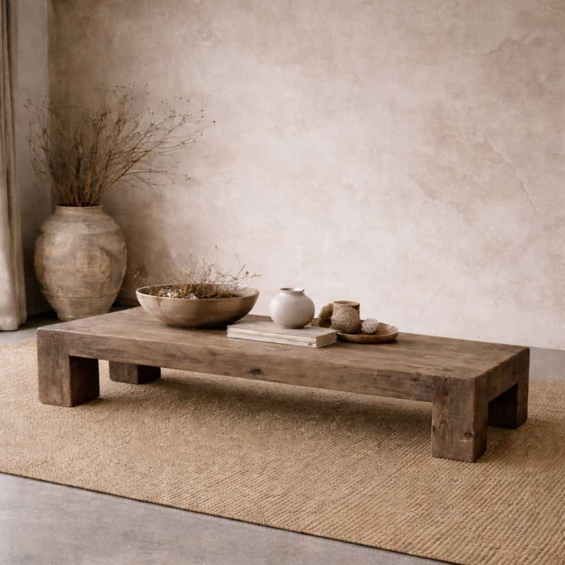 Couchtisch Flynn aus massiver Buche von Flamant