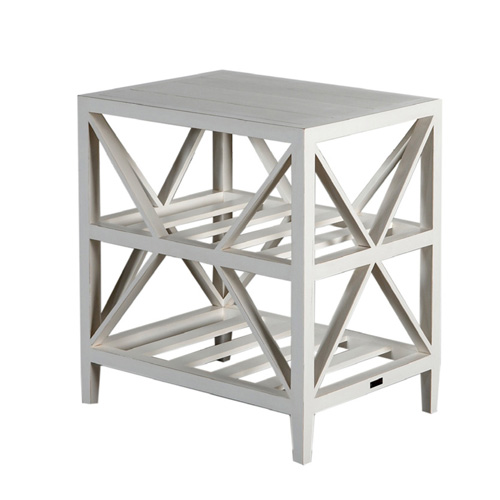 Sidetable Architect in antik-weiß