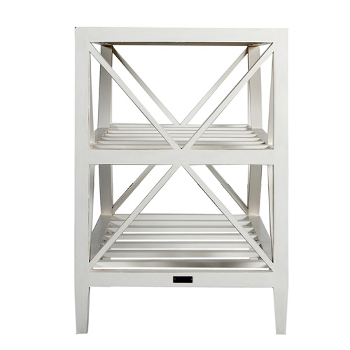 Konsole Architect/Eifel aus Pinie in weiß - 120 x 45 x 64 cm