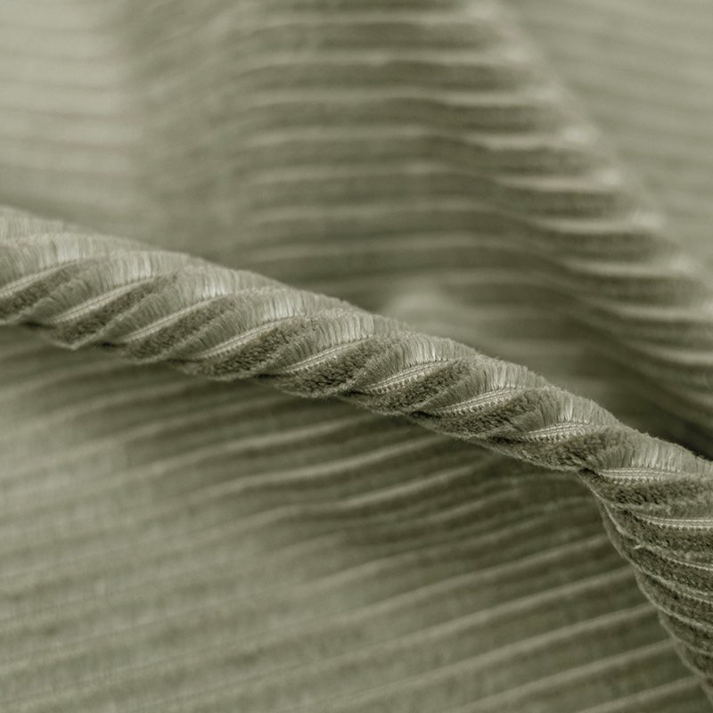 Preview: Gea Thymian drapiert – Leinenstoff von C&C Milano